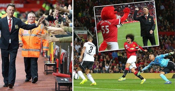 MU Tekuk Valencia, Fellaini Tentukan Kemenangan 2-1 